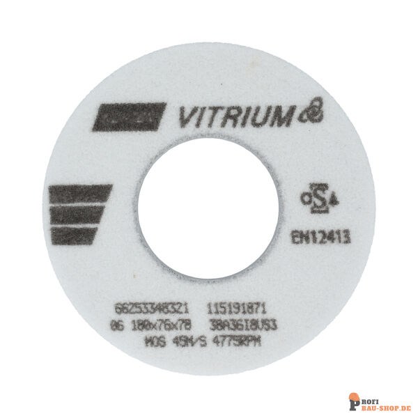 nortonschleifmittel/NORTON_schleifmittel_66253348321 06 Straight cup Tool Room-Norton VITRIUM 3 CONVENTIONAL-180x76x78_16_16-38A36I8VS3_165442